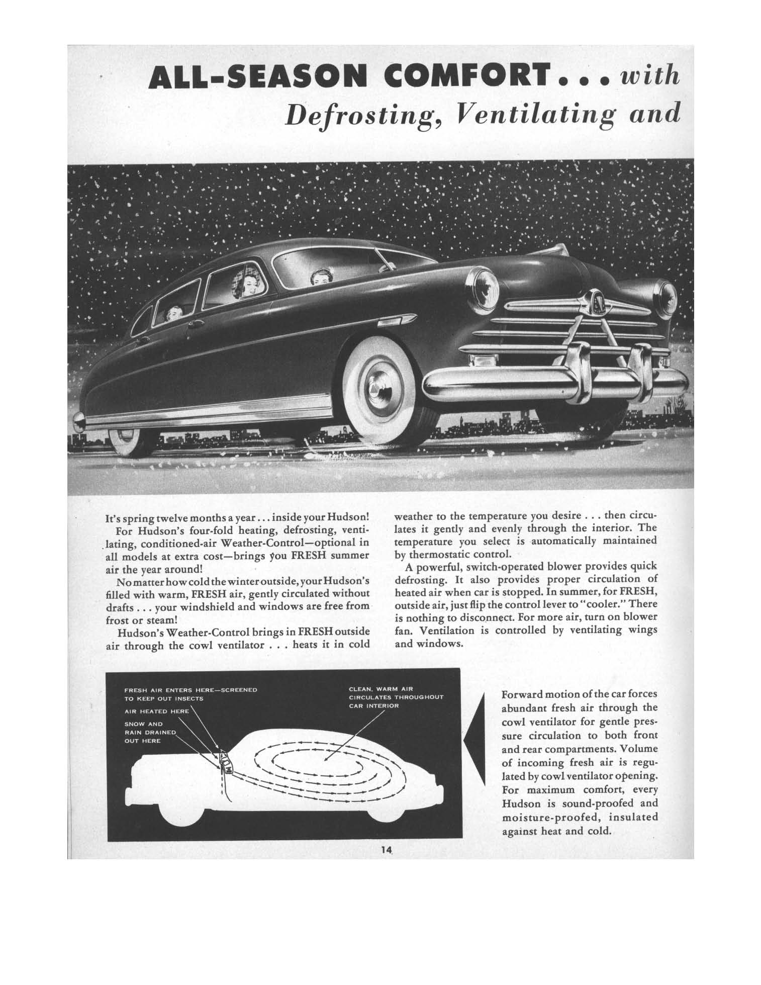 1950 Hudson Sales Booklet Page 19